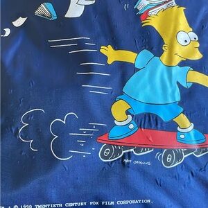 BART SIMPSON 1990 Vintage Backpack